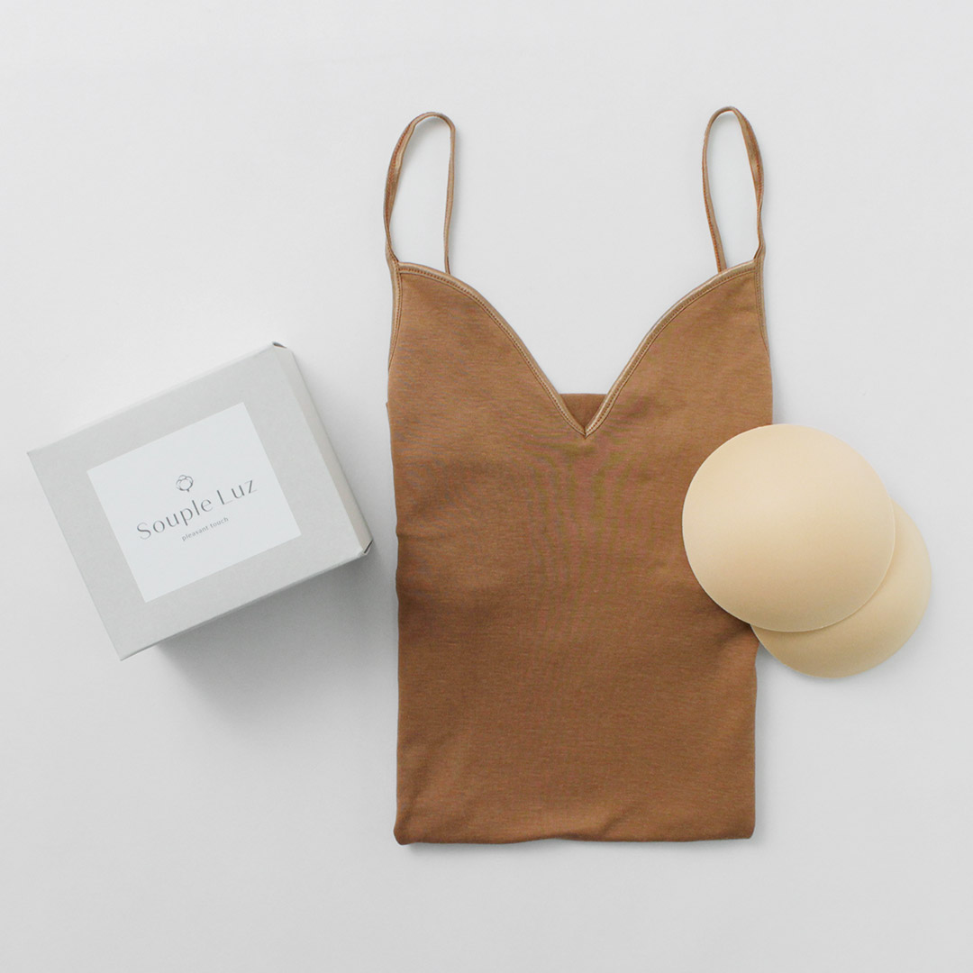 楽天市場】SOUPLE LUZ（スープレルース） ブラパット キャミソール