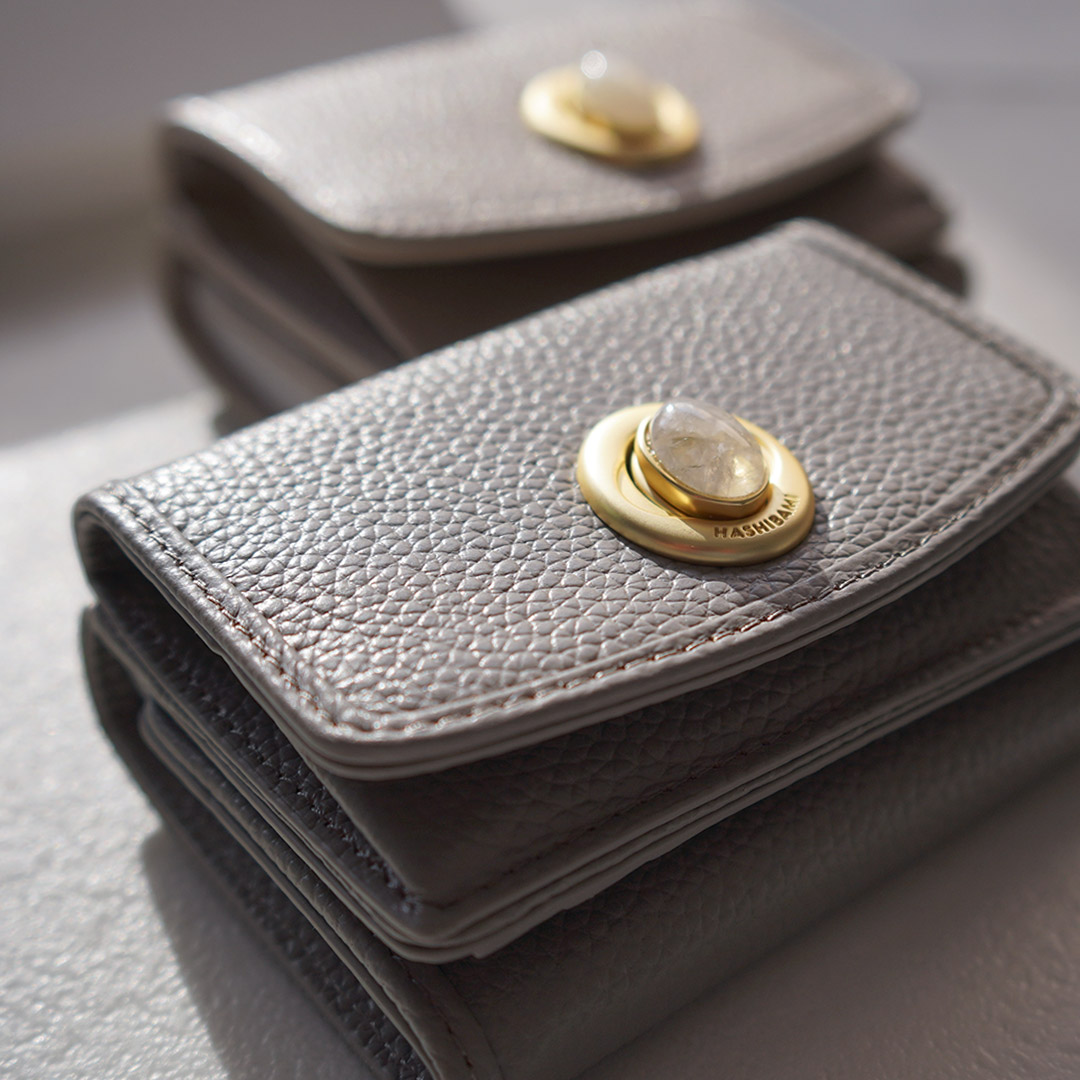 楽天市場】HASHIBAMI（ハシバミ） 天然石 ミニウォレット / レディース