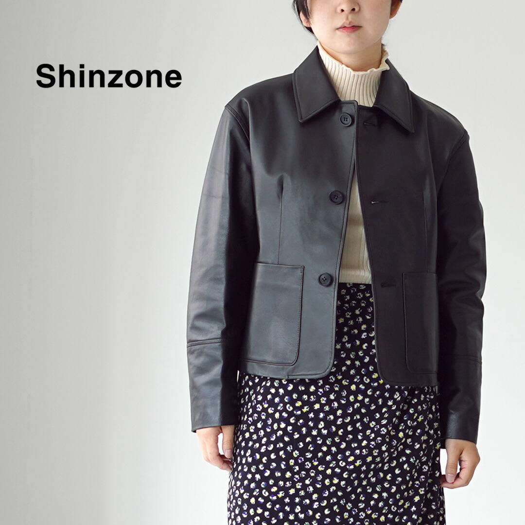楽天市場】SHINZONE（シンゾーン） レザージャケット 25AMSJK05
