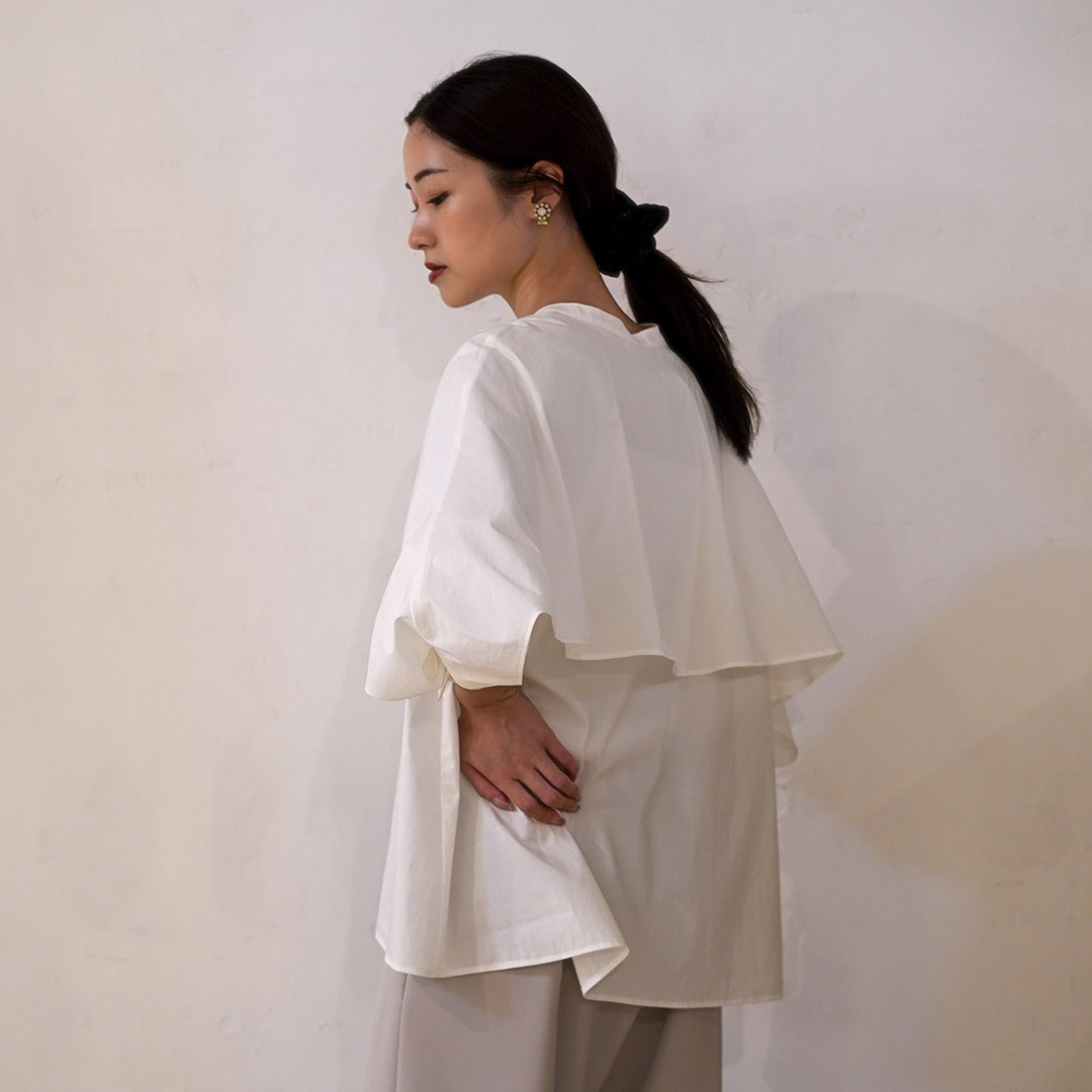 楽天市場】【30％OFF】CHIGNON（シニヨン） ラッフルシャツブラウス