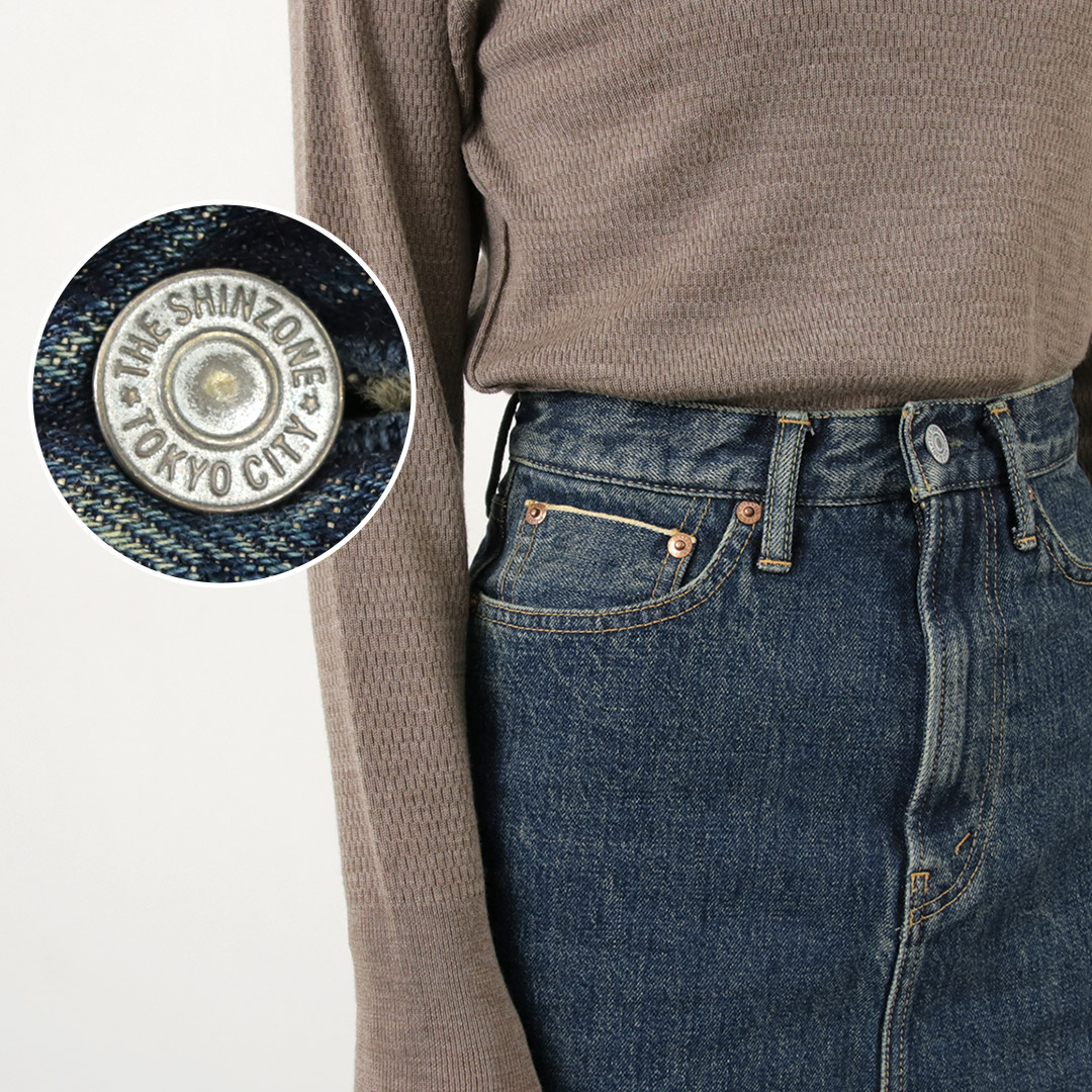 楽天市場】【50％OFF】SHINZONE（シンゾーン） デニム ミニスカート