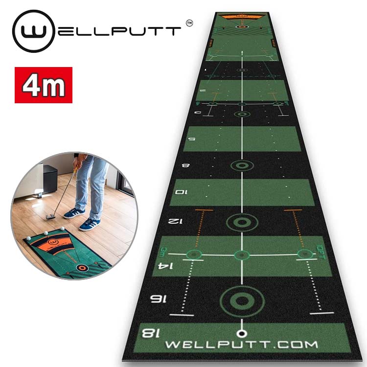 楽天市場】wellputt/ウェルパットパターマット 4mの通販