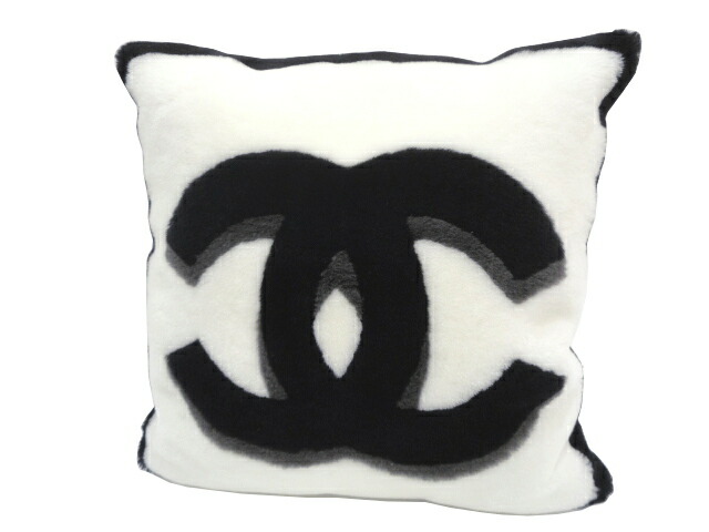 楽天市場】【新品】【未使用品】CHANEL シャネル CCロゴクッション