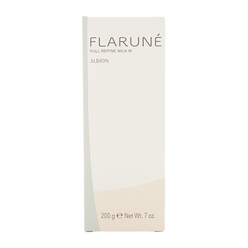 楽天市場】ALBION アルビオン フラルネ フルリファイン ミルク M 200g