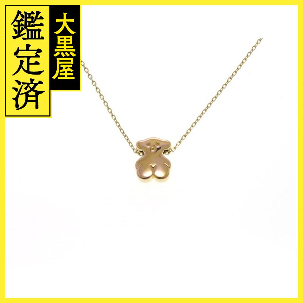 楽天市場】TOUS トウス ネックレス SweetDollsくま K18 イエロー