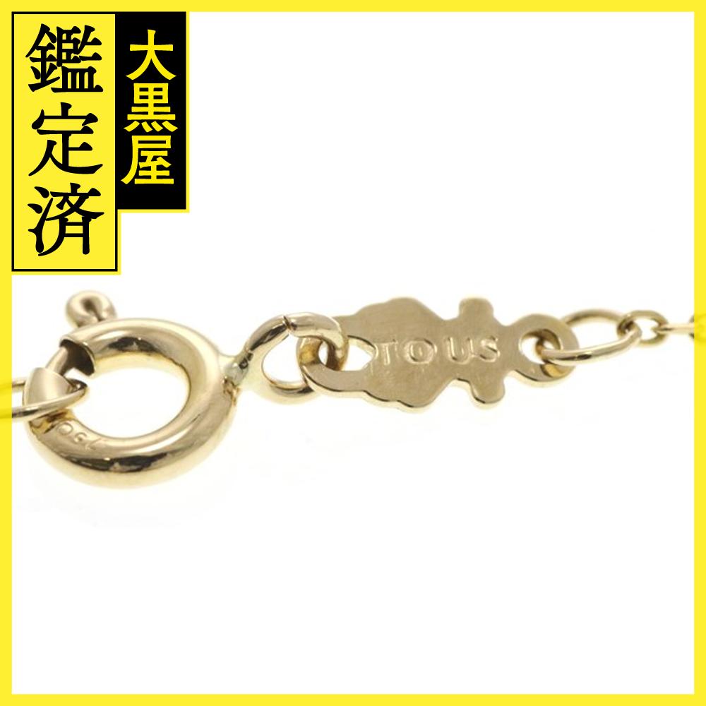 楽天市場】TOUS トウス ネックレス SweetDollsくま K18 イエロー