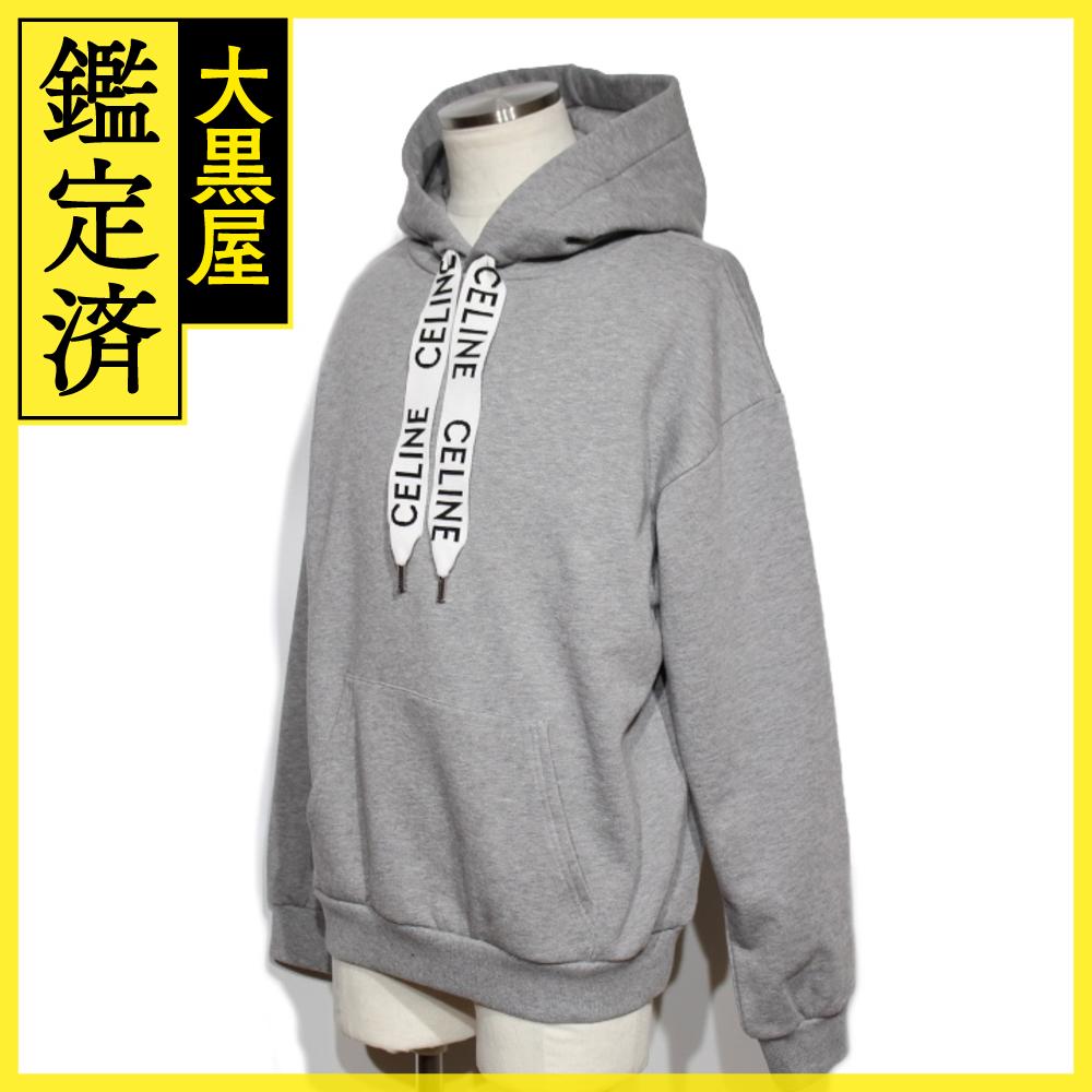楽天市場】CELINE セリーヌ 衣類 ルーズ フーディー パーカー メンズM
