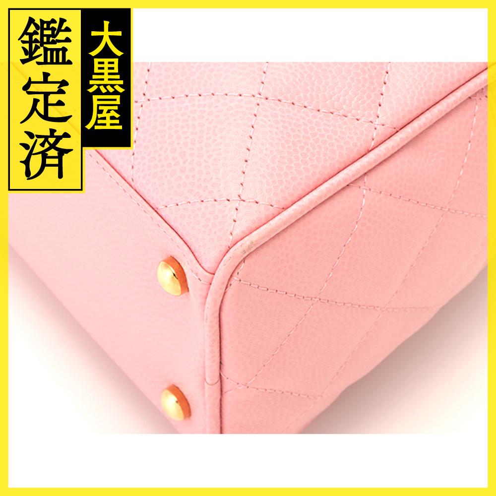 楽天市場】CHANEL シャネル マトラッセ ミニボストンバッグ ピンク/GP