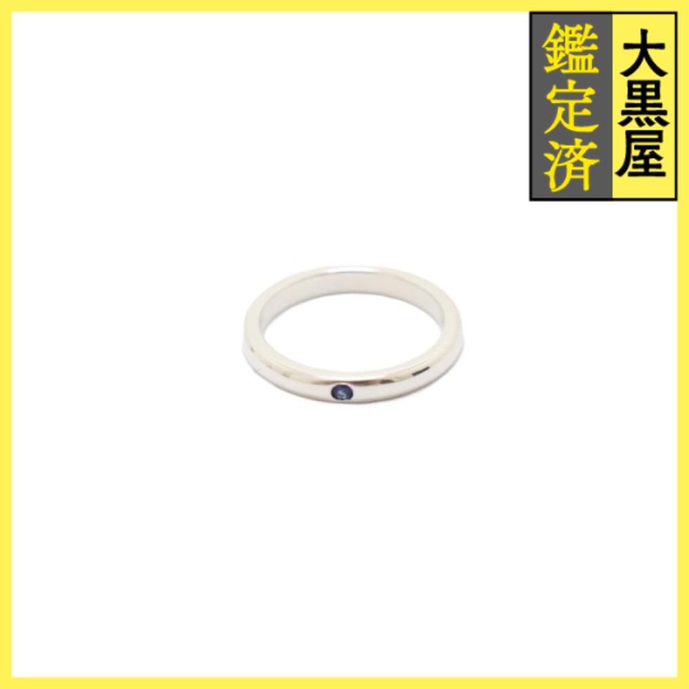 ティファニー 13号 スタッキング バンド リング シルバー ピンク