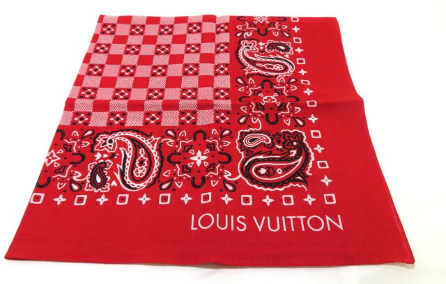 楽天市場】LOUIS VUITTON ルイヴィトン 小物 バンダナ 2枚組 M75264
