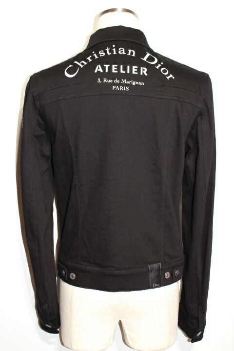 楽天市場】Dior ディオール オム デニムジャケット ATELIER アトリエ