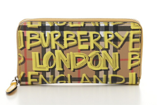 楽天市場】BURBERRY バーバリー サイフ・小物 長財布 ラウンド長財布