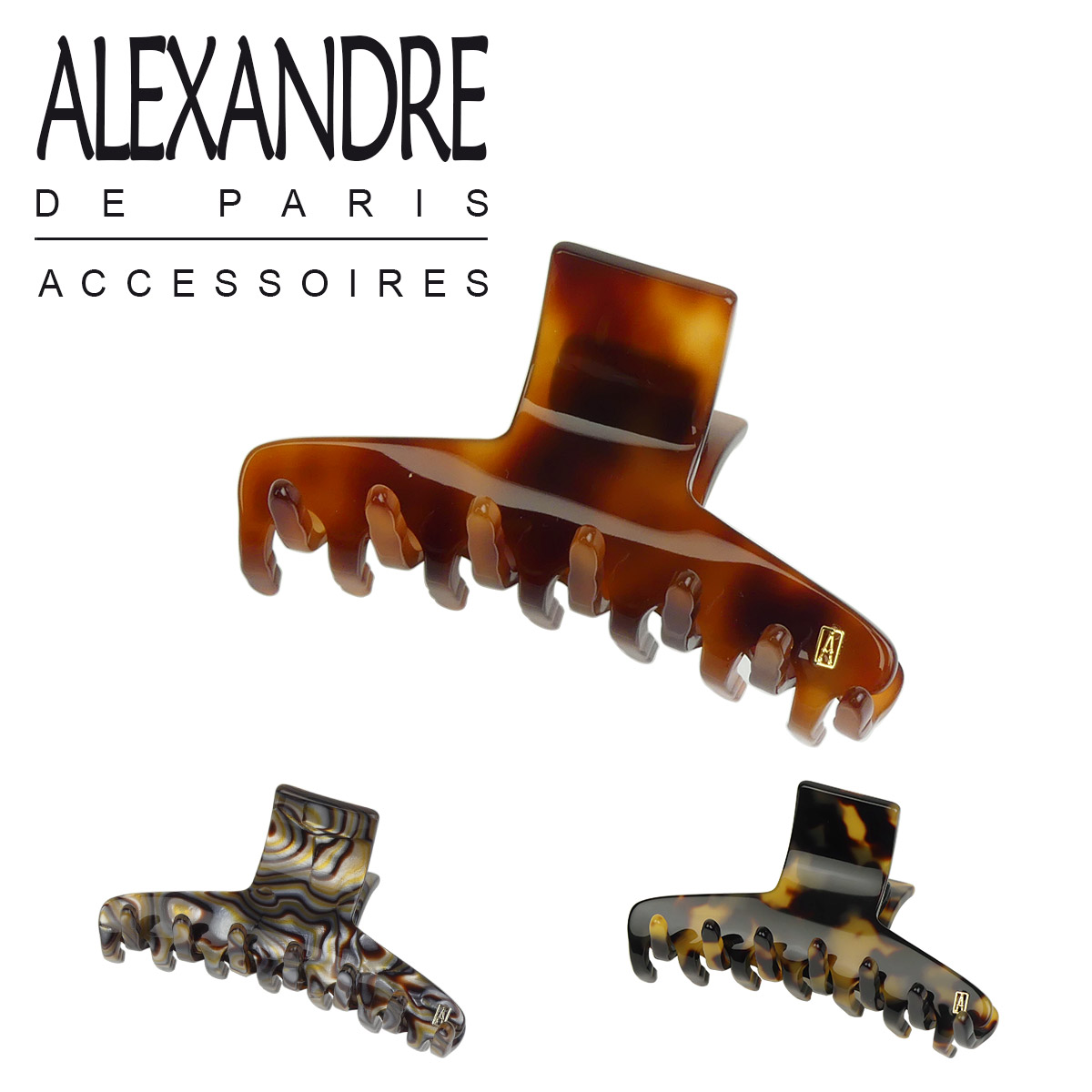 楽天市場】【ポイント5倍 3/1】アレクサンドル ドゥ パリ ヘアクリップ