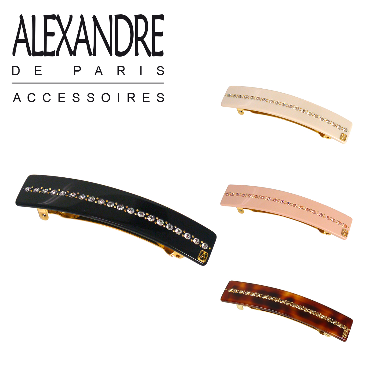 楽天市場】【ポイント5倍 3/1】アレクサンドルドゥパリ バレッタ ヘア