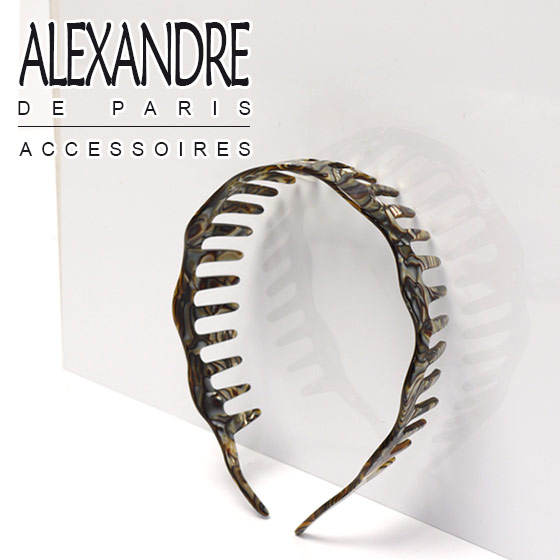 楽天市場】【ポイント5倍 3/5】アレクサンドル ドゥ パリ カチューシャ