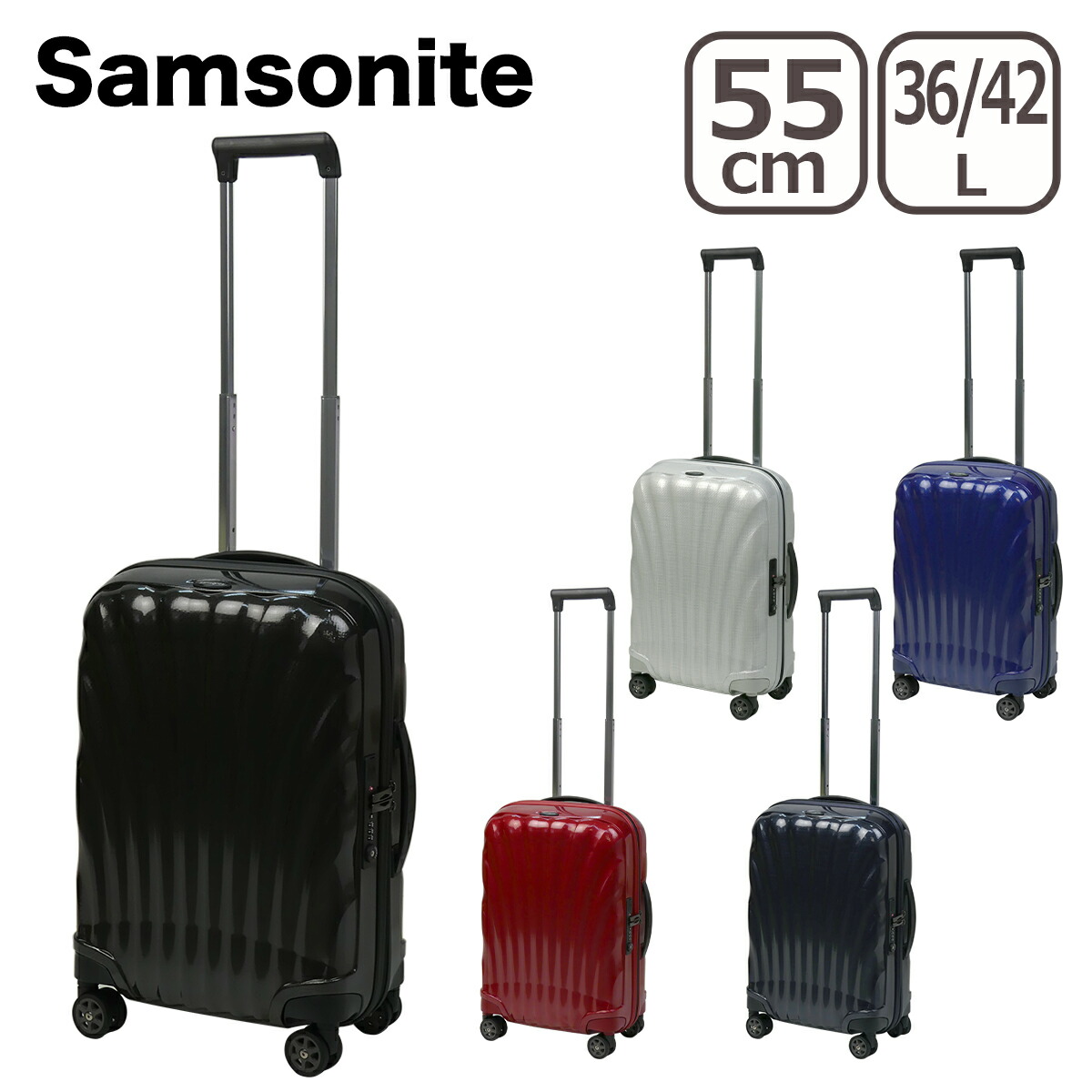 楽天市場】【ポイント5倍 3/5】サムソナイト Samsonite C-Lite Spinner