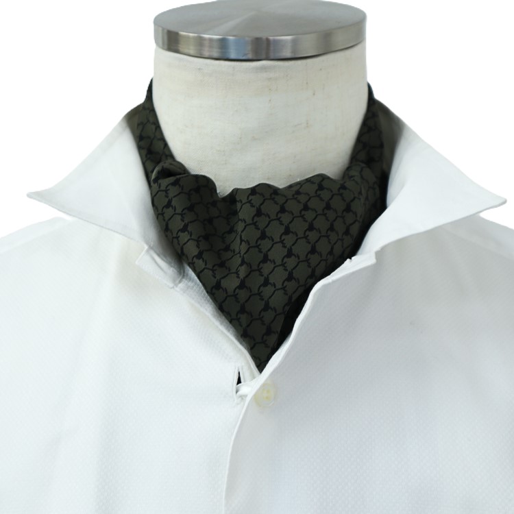 楽天市場】【美品】HERMES エルメス フラールタイ スカーフタイ シルク