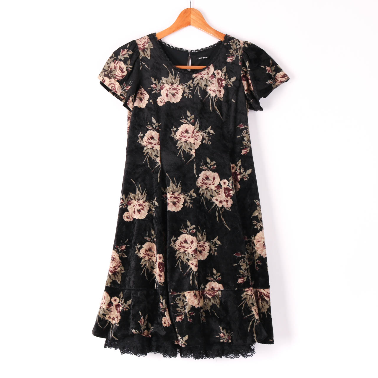 L'EST ROSE - 新品タグ付きLEST ROSE 花柄 チュニック リボン