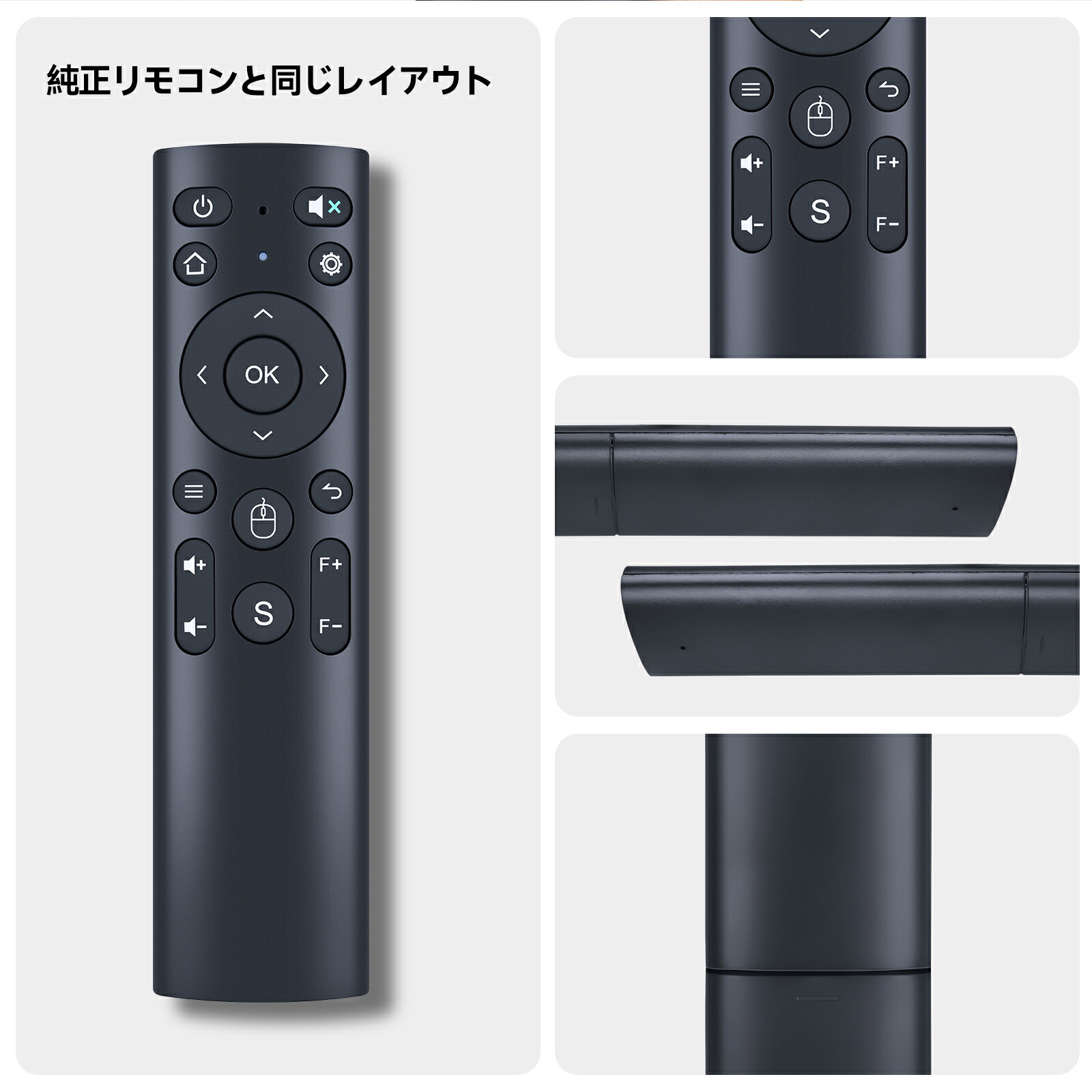 楽天市場】プロジェクターリモコン for WiMiUS プロジェクター 小型