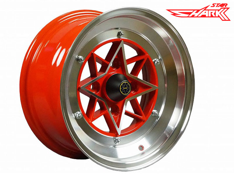 楽天市場】旧車 スターシャーク ±0 1470 14インチ 7J 114.3-4H アルミ