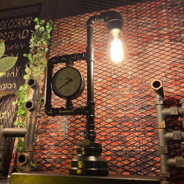 楽天市場】｢INDUSTRIAL LIGHT Ver.4｣高級LED 配管デスクスタンド