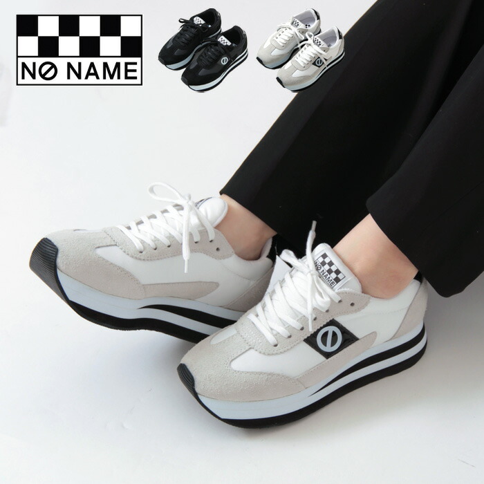 楽天市場】【正規品】ノーネーム スニーカー 厚底 NO NAME flex