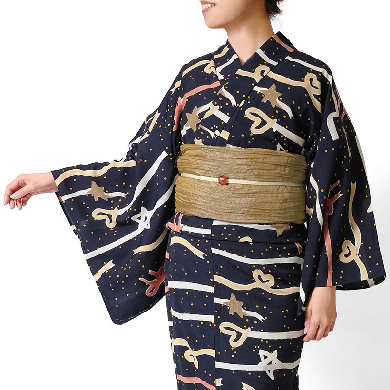 楽天市場】浴衣 tsumori chisato セオアルファ リボン ボーダー 星