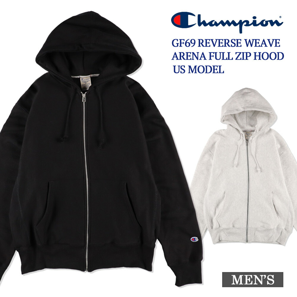 楽天市場】Champion チャンピオン GF69-REVERSE WEAVE ARENA FULL ZIP