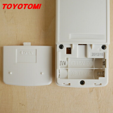 楽天市場】【純正品・新品】トヨトミ窓用のエアコンのリモコン☆1個
