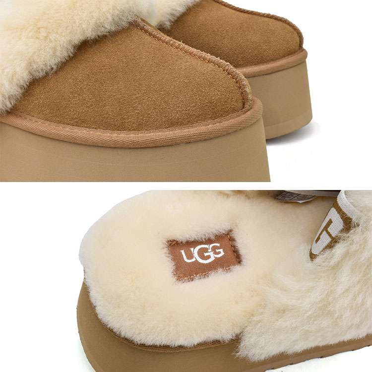 楽天市場】UGG アグ ファンケット レディース サンダル スリッポン