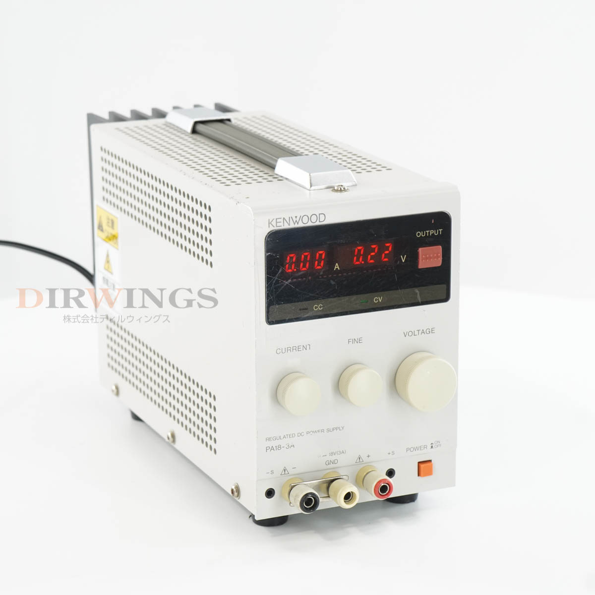 週末特別価格：KENWOOD 18V/30A 定電圧・定電流電源 PD18-30 週末特別