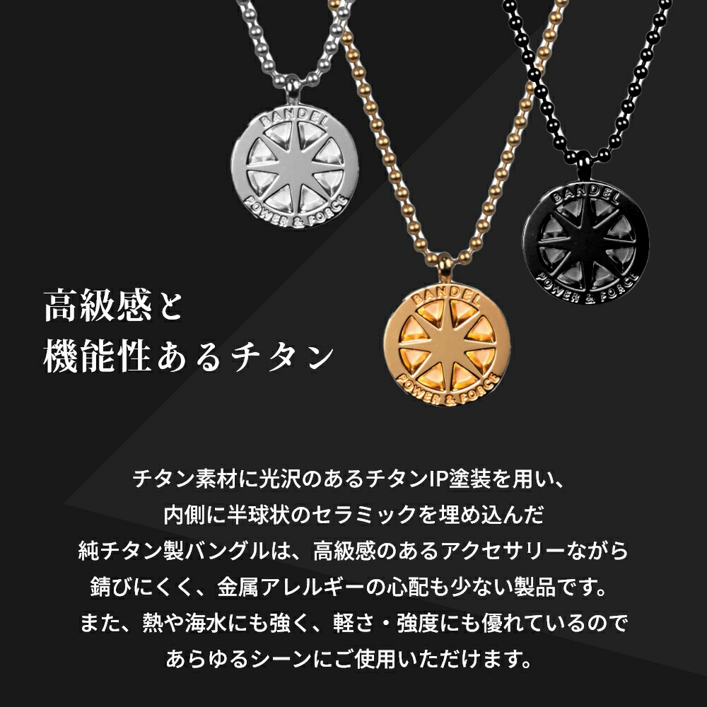 楽天市場】【レビュー特典】選べる2サイズ BANDEL バンデル チタン