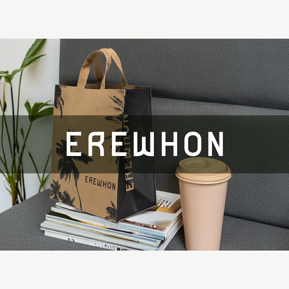 楽天市場】【レビュー特典】EREWHON エレフォン Washable Kraft Bag