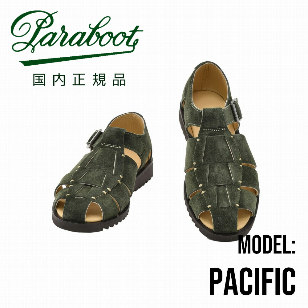 楽天市場】パラブーツ PARABOOT グルカサンダル メンズ PACIFIC