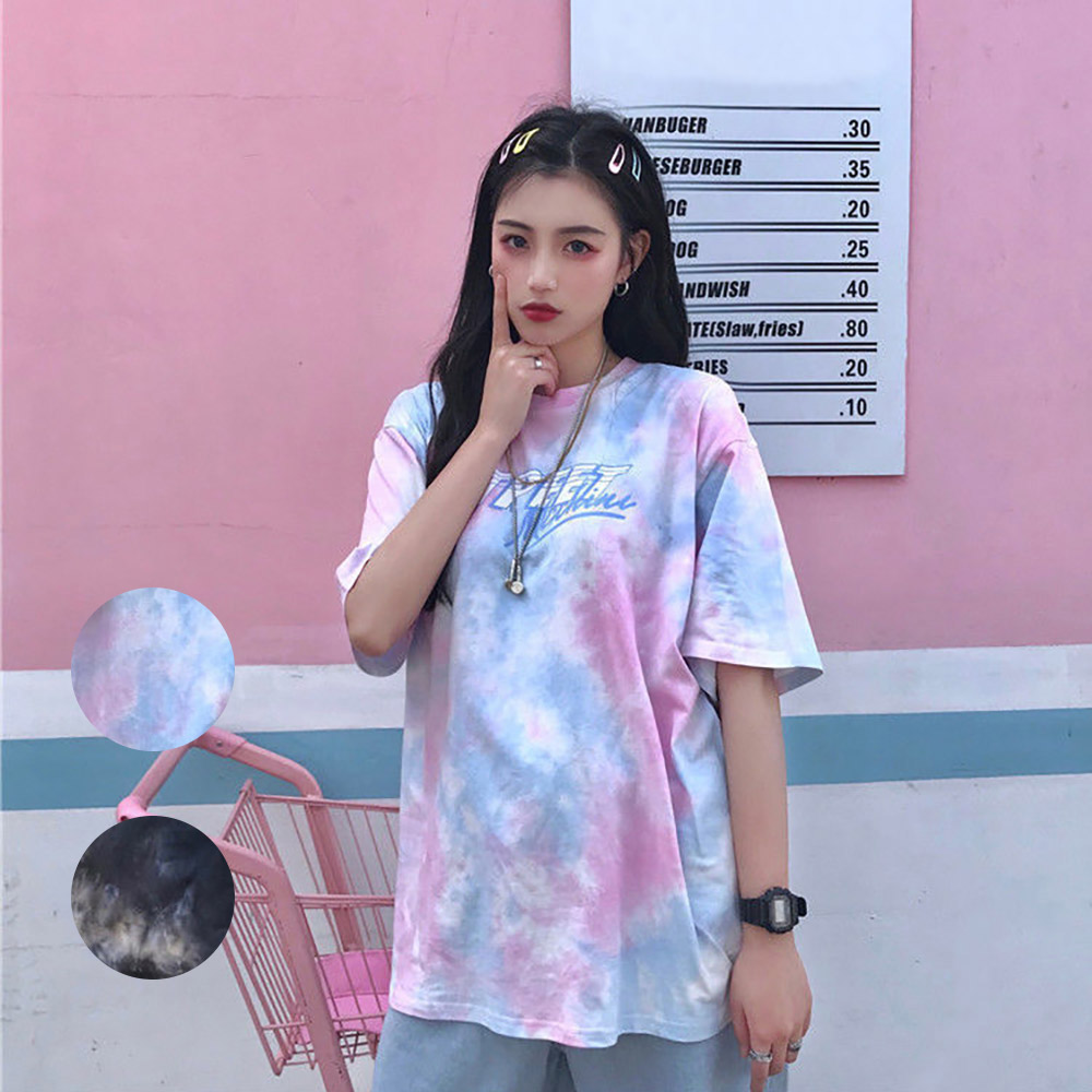 楽天市場】タイダイ Tシャツ レディース メンズ 半袖 カジュアル