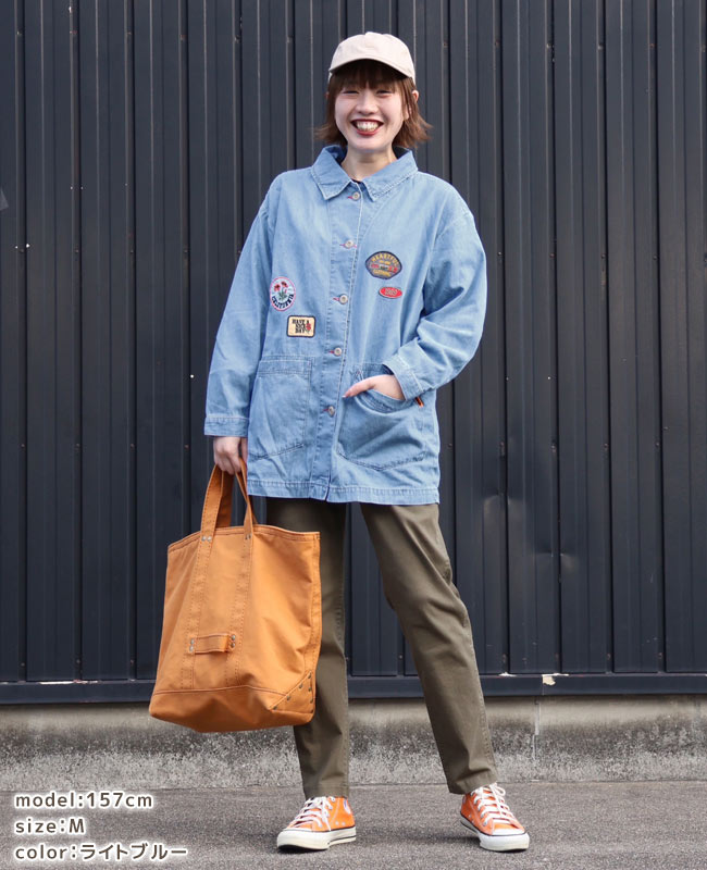 楽天市場】【ブランド直営】 ワッペン カバーオール ジャケット