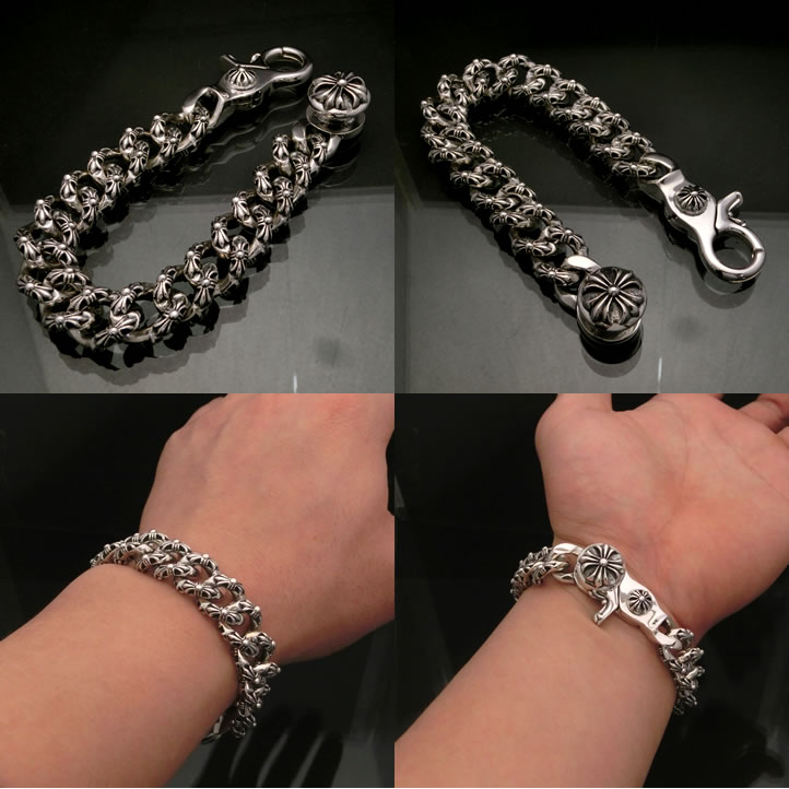 楽天市場】ゴシッククロスファンシーチェーンブレスレット 【クロス