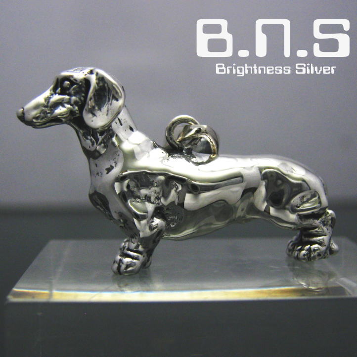 楽天市場】銀の犬 ダックスフントペンダント シルバー925 Silver925