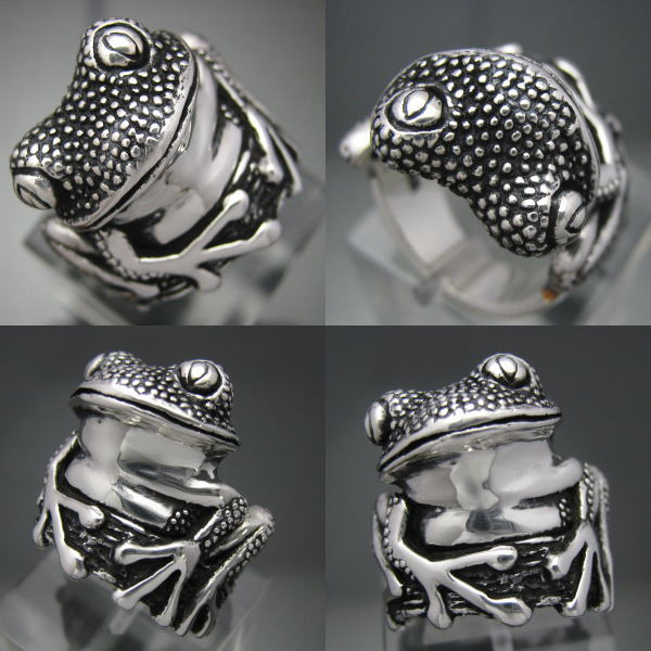 楽天市場】カエルの指輪 フロッグリング シルバー925【ring-651-R76