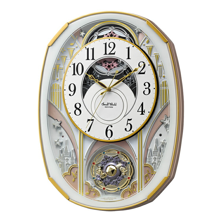 リズム スモールワールドノエルS 4MN551RH03 (時計) 価格比較 - 価格.com