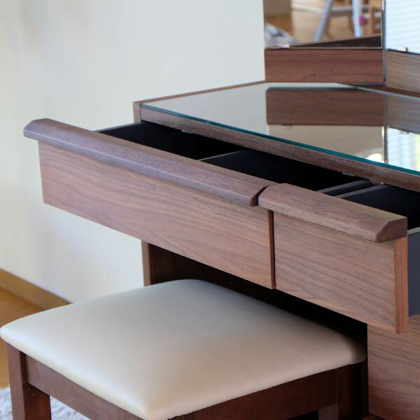 楽天市場】【期間限定3500円引き】幅75 ドレッサー 三面鏡 三面鏡