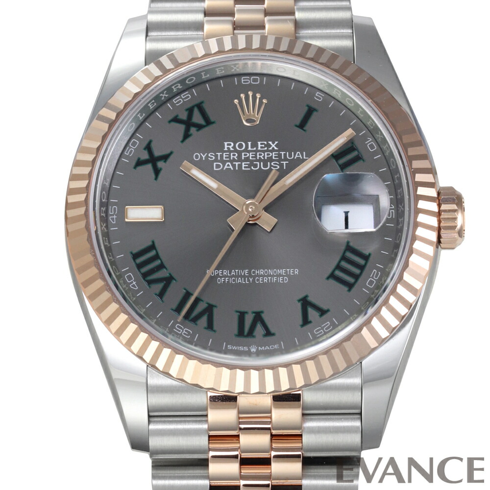楽天市場】【新品】 ロレックス デイトジャスト 36 126231 スレート