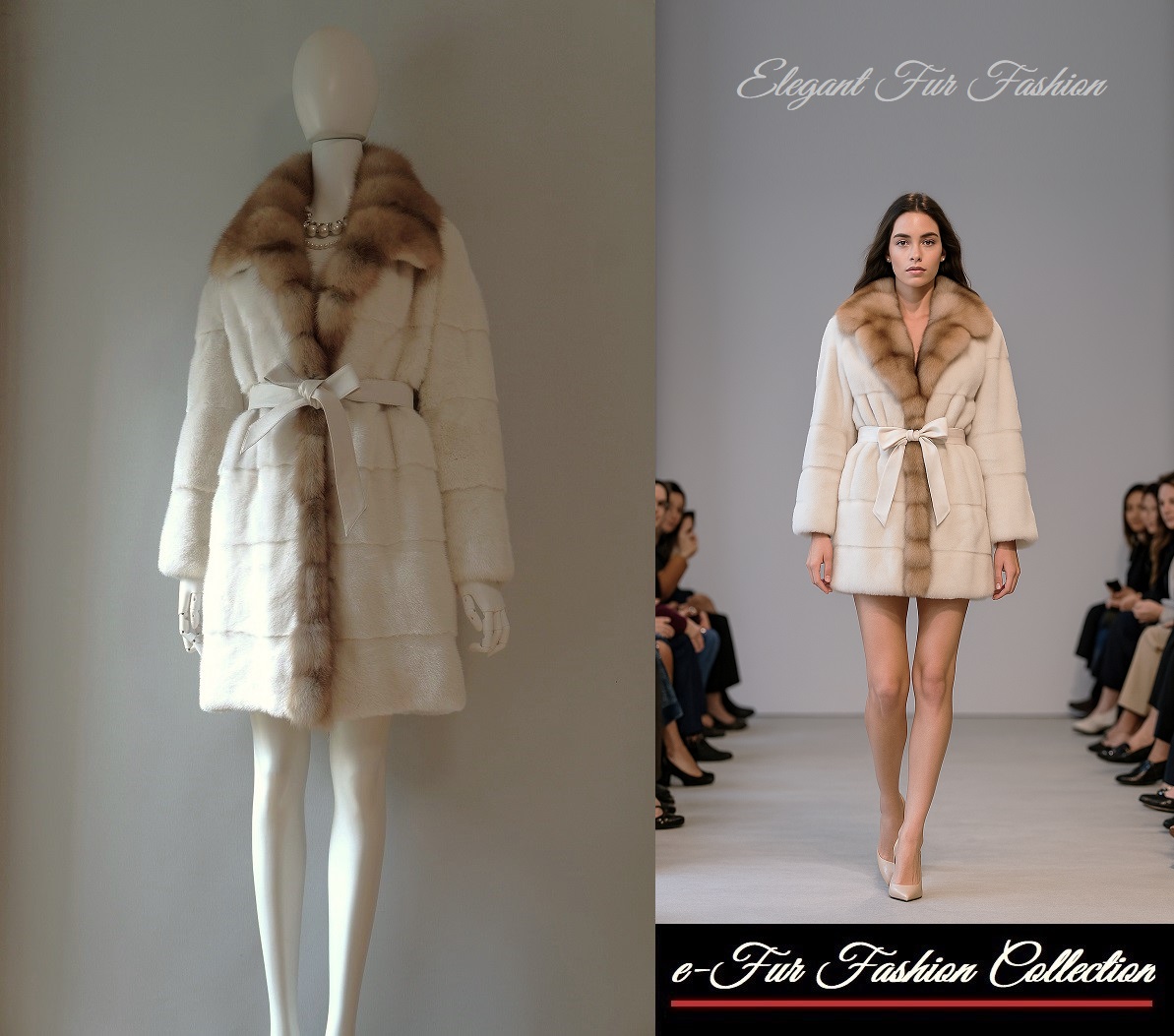 楽天市場】ロシアンセーブル襟×パールホワイト 白ミンクコート 毛皮