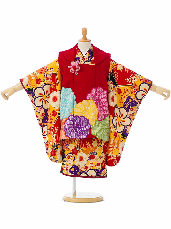 楽天市場】【レンタル】 藤田彩華・HINARI×九重 被布：赤 着物：多色