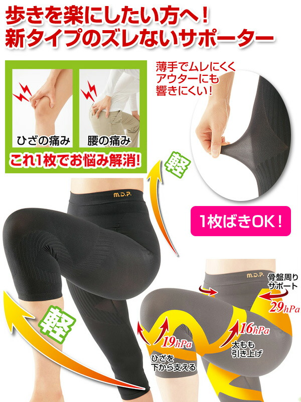 楽天市場】勝野式 トリプルX 膝・腰・軽サポート(M/L/LL) 着圧