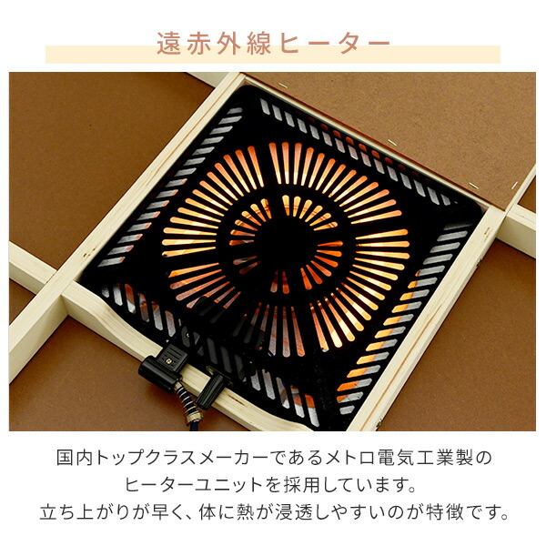 楽天市場】こたつ デスクこたつ こたつ布団 2点セット 高さ3段階調整
