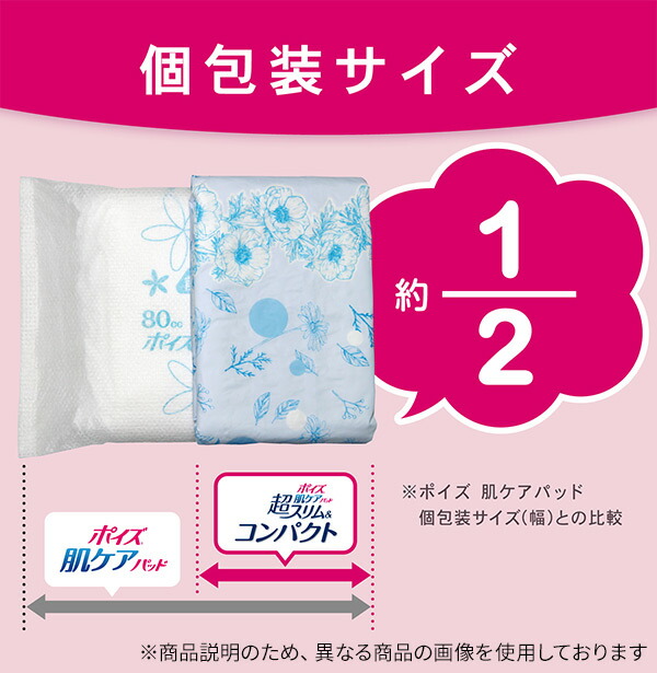 楽天市場】ポイズ 肌ケアパッド 超スリム＆コンパクト 多い時も安心用