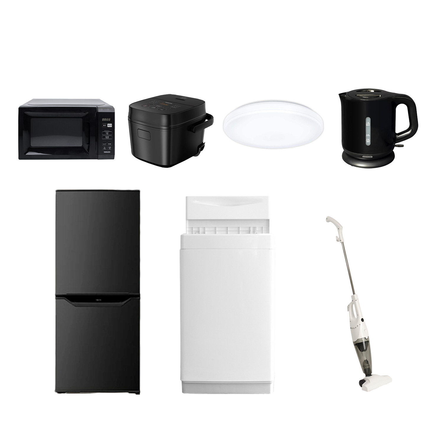 楽天市場】【設置サービス対応】 家電セット 一人暮らし 7点セット