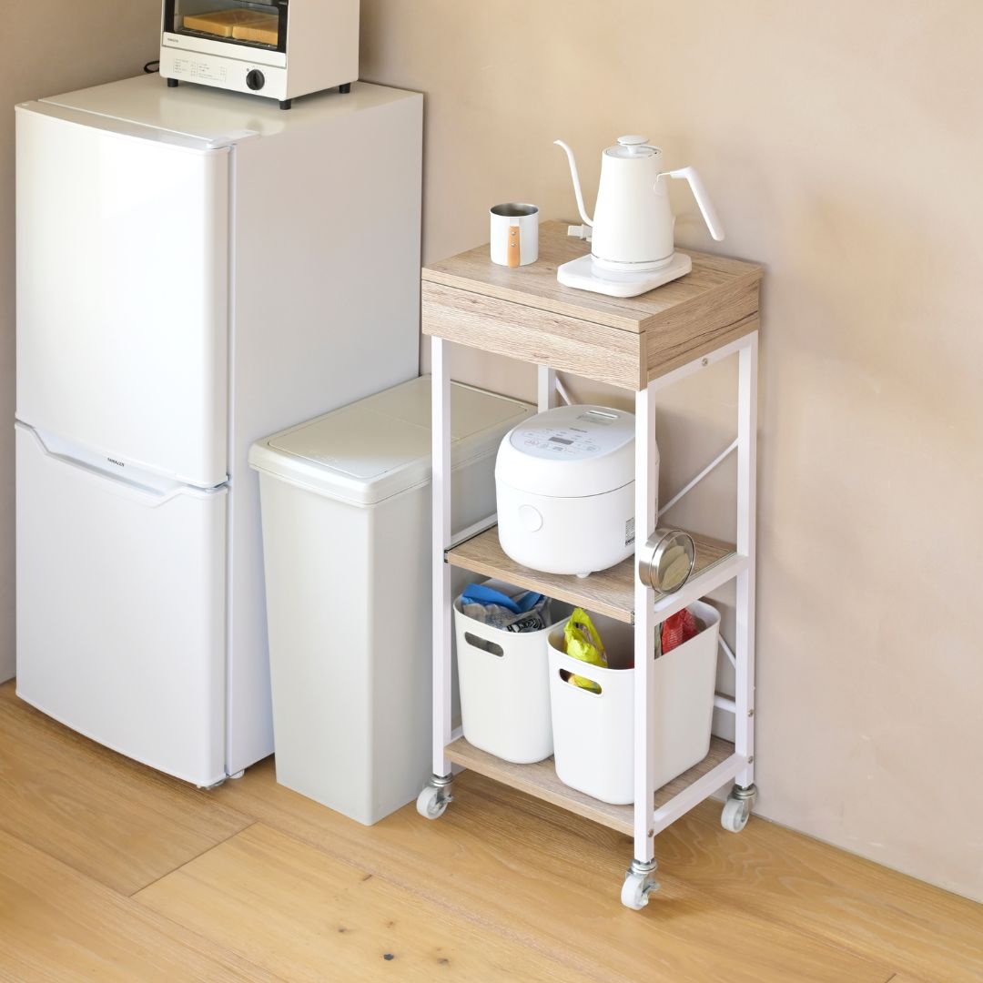 楽天市場】キッチンラック スリム 隙間収納 すき間 すきま 隙間