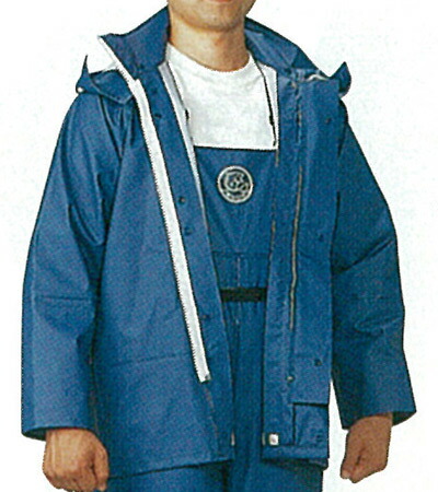 楽天市場】合羽 水産 日本製の合羽ジャンパー（上衣）《ミツウマ